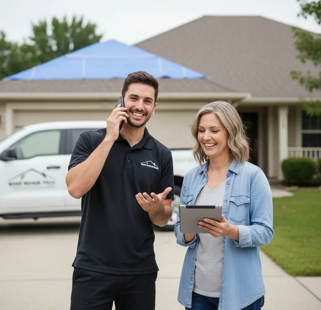Modern Solutions Roof Repair customer support in Norco